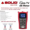 SOLID SF-801 Digital Cable TV dB Meter - Image 3