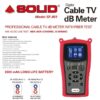 SOLID SF-801 Digital Cable TV dB Meter - Image 2