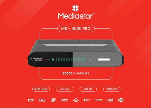 Mediastar MS 4030 Pro 4K Digital Satellite Receiver