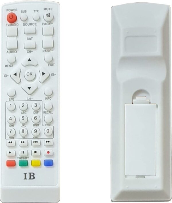 Duetek/ IB Remote for MPEG-4/HD Set-Top Box (Balck/White)