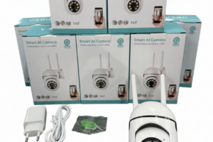 Smart AI Camera – V380 Pro (Outdoor WiFi CCTV)