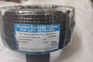 Finolex Co-Axial Cable (RG-59) – For CATV Networks