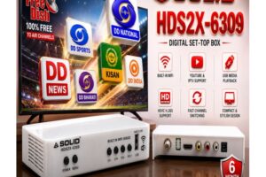 SOLID HDS2X-6309 DVB-S2 HD Digital Set Top Box