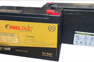 ProLogic Gold Edition 12V 8Ah VRLA battery.