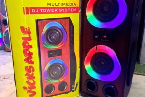 Magic Star Vicks Apple Multimedia DJ Tower System
