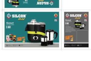 Silcon Gold Sonet Juicer Mixer Grinder