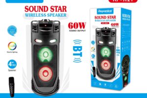 Reponics Sound Star Wireless Speaker (Model: RP-R21 Series)