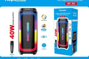 Reponics Wireless Speaker with Wireless Microphone (Model: RP-R8)